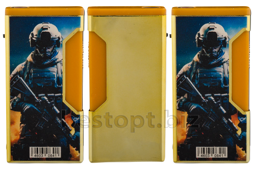 Зажигалки Турбо jet пламя металл Кнопка на бок поверх Спецназ (AY-018)  (40шт*25бл)