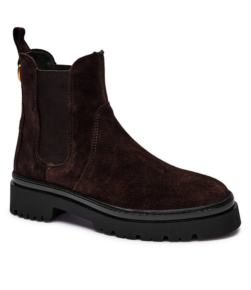 Кожаные челси Aligrey Gant - коричневый(29553763)