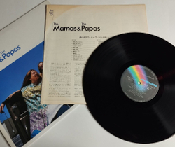 Винтажная виниловая пластинка LP The Best Of The Mamas and The Papas (Japan 1980) (No Obi) Twelve Thirty
