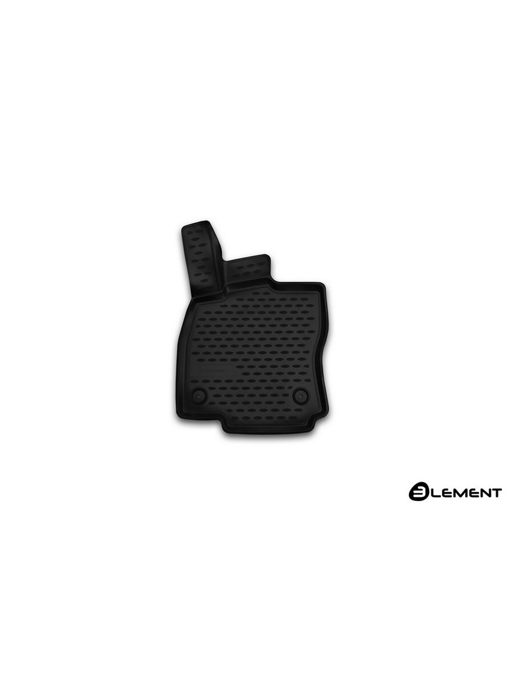 Коврик в салон для SKODA Octavia, 2013-2017, 2017-, передний левый, 1 шт. (полиуретан) ELEMENT3D4516210KFL