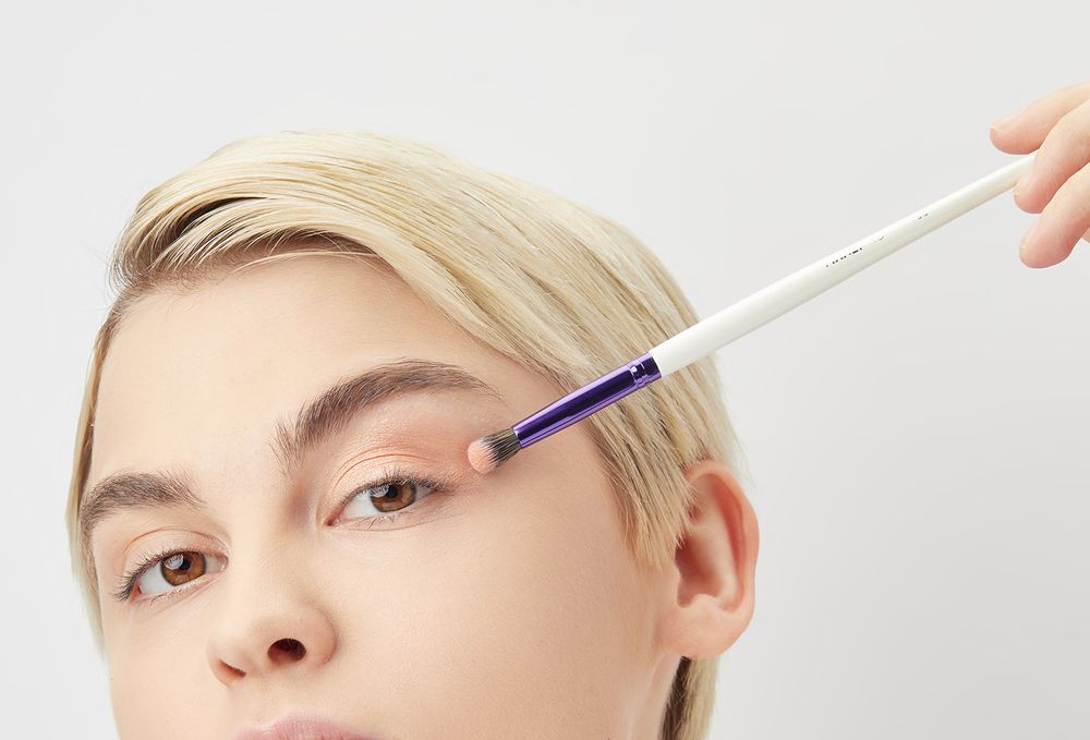 Круглая кисть для растушевки сухих и кремовых текстур  ManlyPro - К135