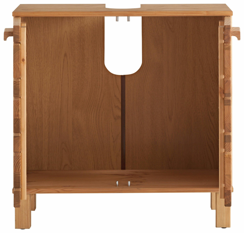 Тумба под раковину, 60х30х60, Джосси, в ванную, деревянная, бейц, Dipriz