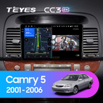 Teyes CC3 2K 9"для Toyota Camry 2001-2006