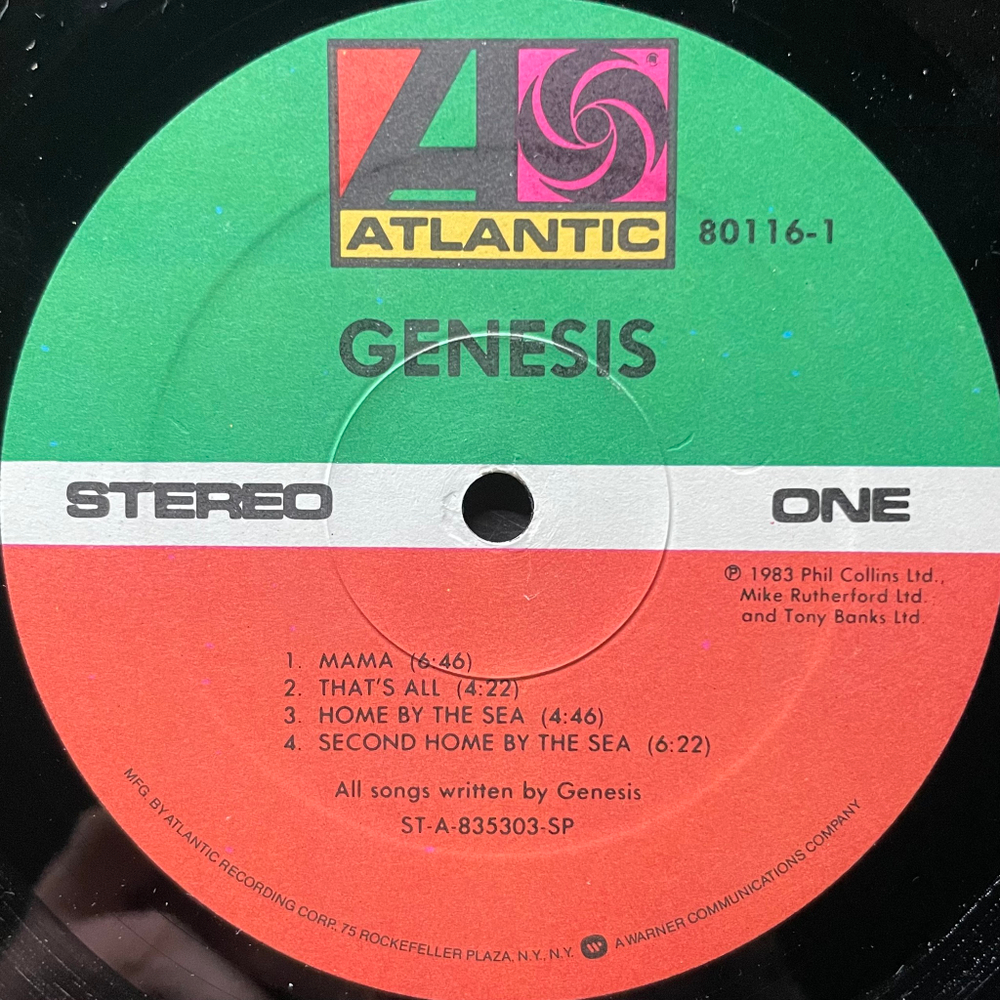 Genesis ‎– Genesis (США 1983г.)