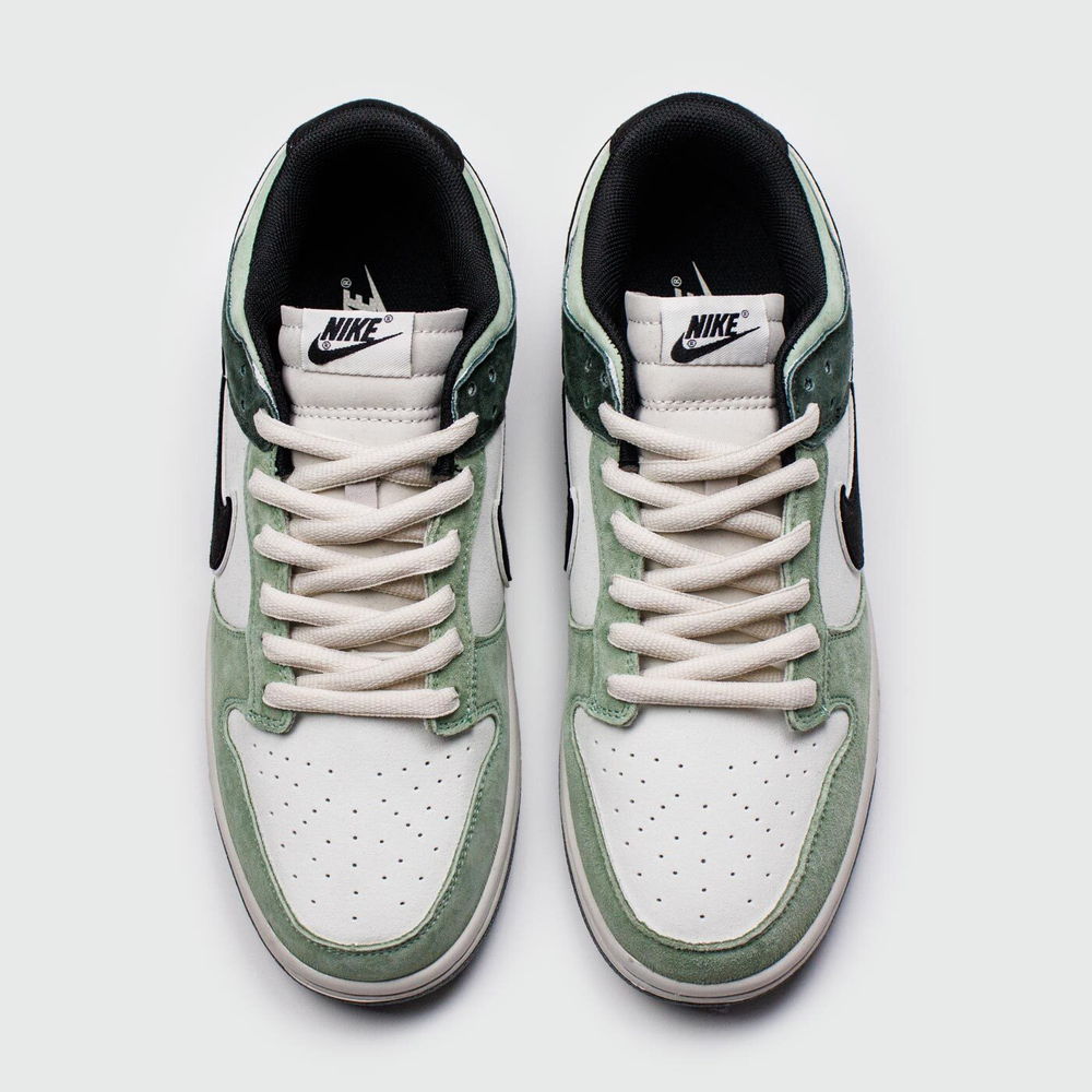 Кроссовки Nike Dunk Low Green White