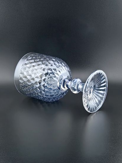 Набор бокалов 300 мл. 6 шт. синий, серия Грани