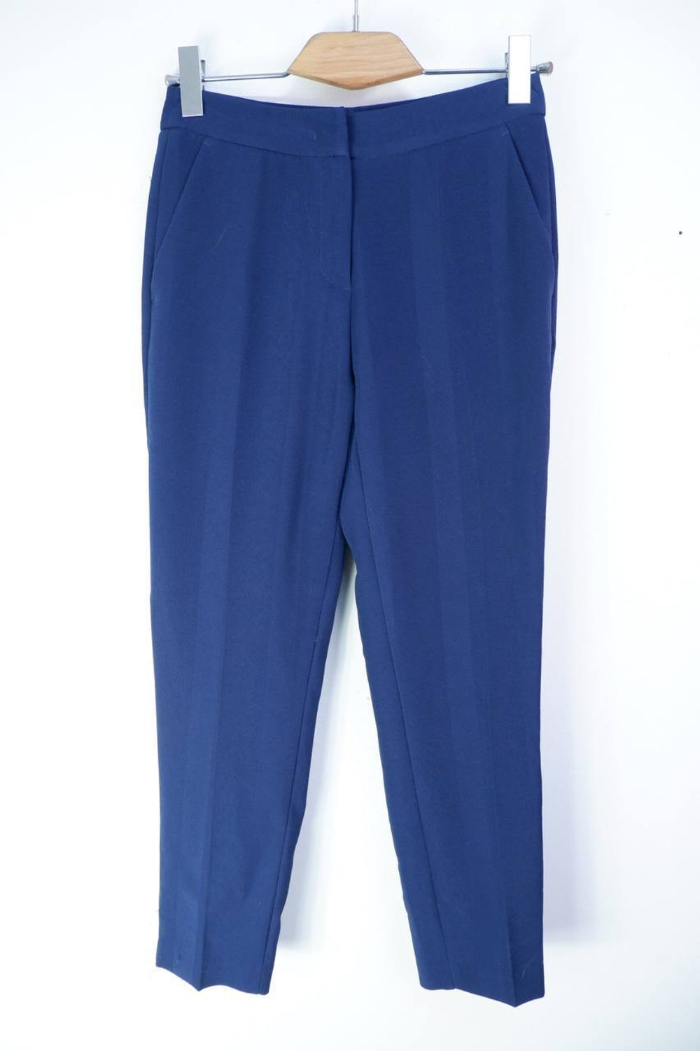 Брюки Benetton в синем оттенке, маркировка 40, визуально на 46 размер