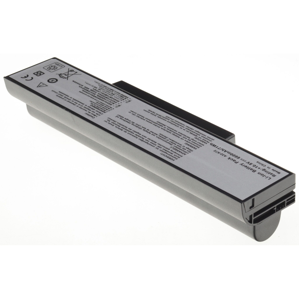Аккумуляторная батарея AnyBatt 6600 mAh для ноутбука Asus A32-K72, A32-N71