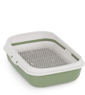 Лоток ALTA для кошек "Юта" малый (с бортами,сеткой на высоких ножках) М9059