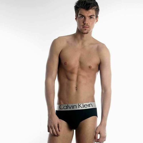 Мужские трусы брифы Calvin Klein Brief Steel Black