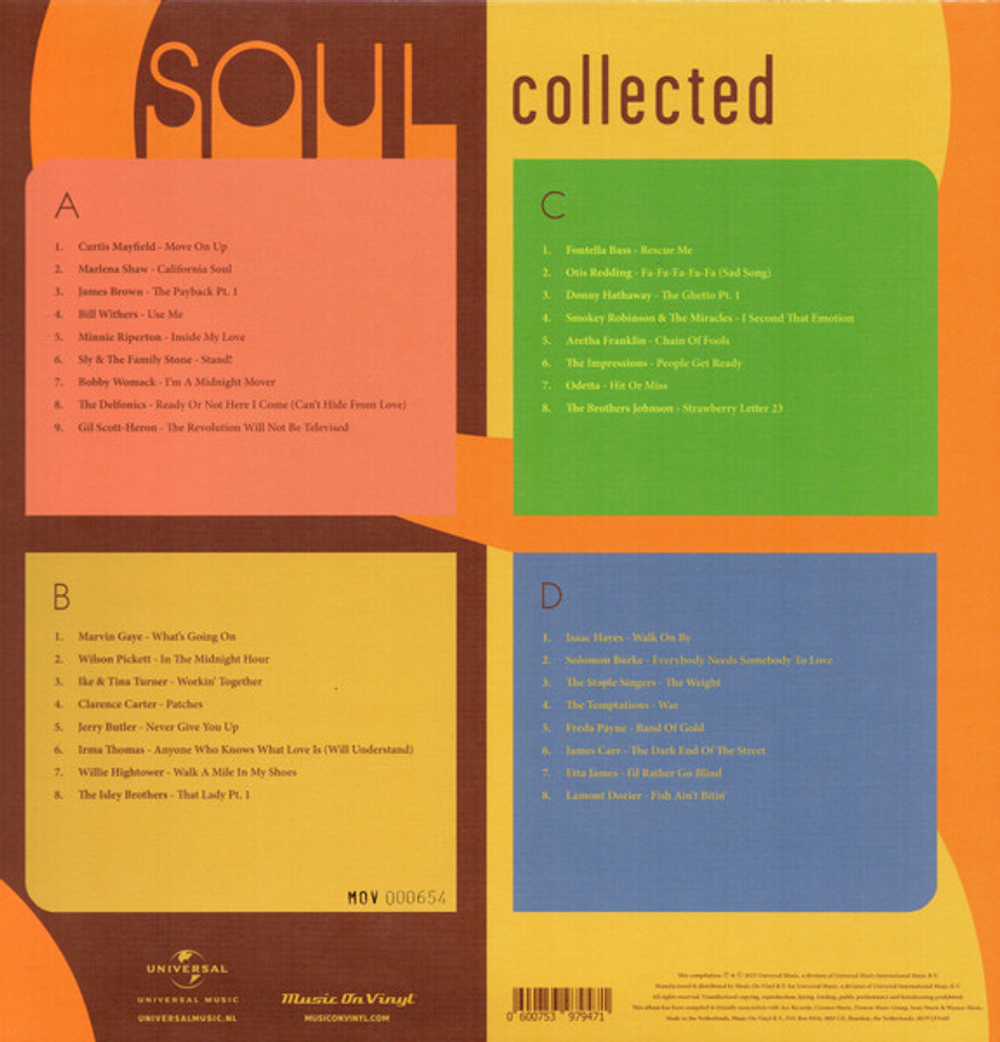 Сборник / Soul Collected (Coloured Vinyl)(2LP)
