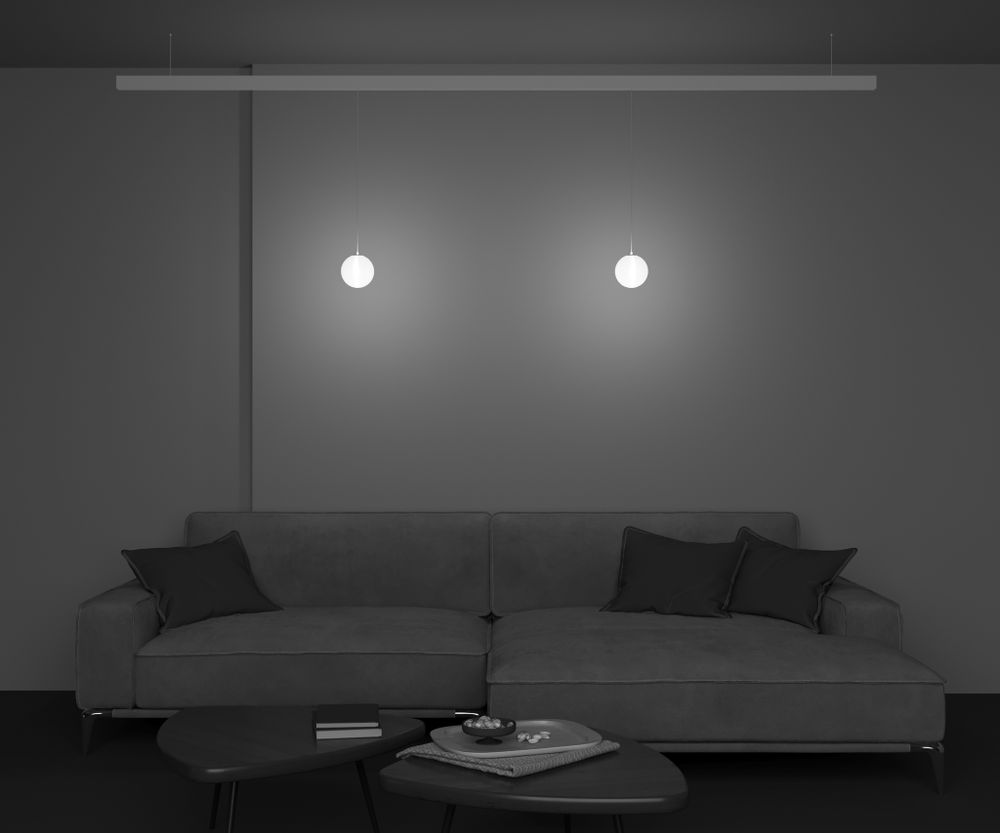 Трековый магнитный диммируемый светильник Maytoni Exility Luna Dim Dali TR039-4-5WTW-DD-W