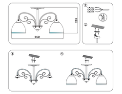 Ambrella Подвесная люстра Traditional TR3181