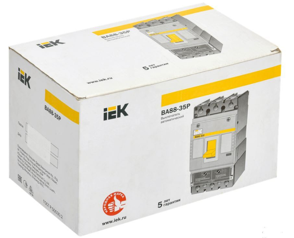 Автоматический выключатель в литом корпусе  IEK SVAR30-3-0200