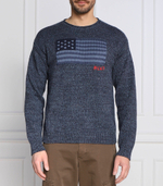 свитер POLO RALPH LAUREN - темно-синий(710890564)