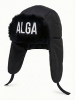 ALGA x Rubin Шапка-ушанка с отделкой из эко-меха