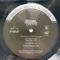 Винтажная виниловая пластинка LP Santana Abraxas (США 2008) Original Master Recording