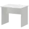 Стол с левым и правым кабель каналом А-001.К Белый 900x730x600 Арго