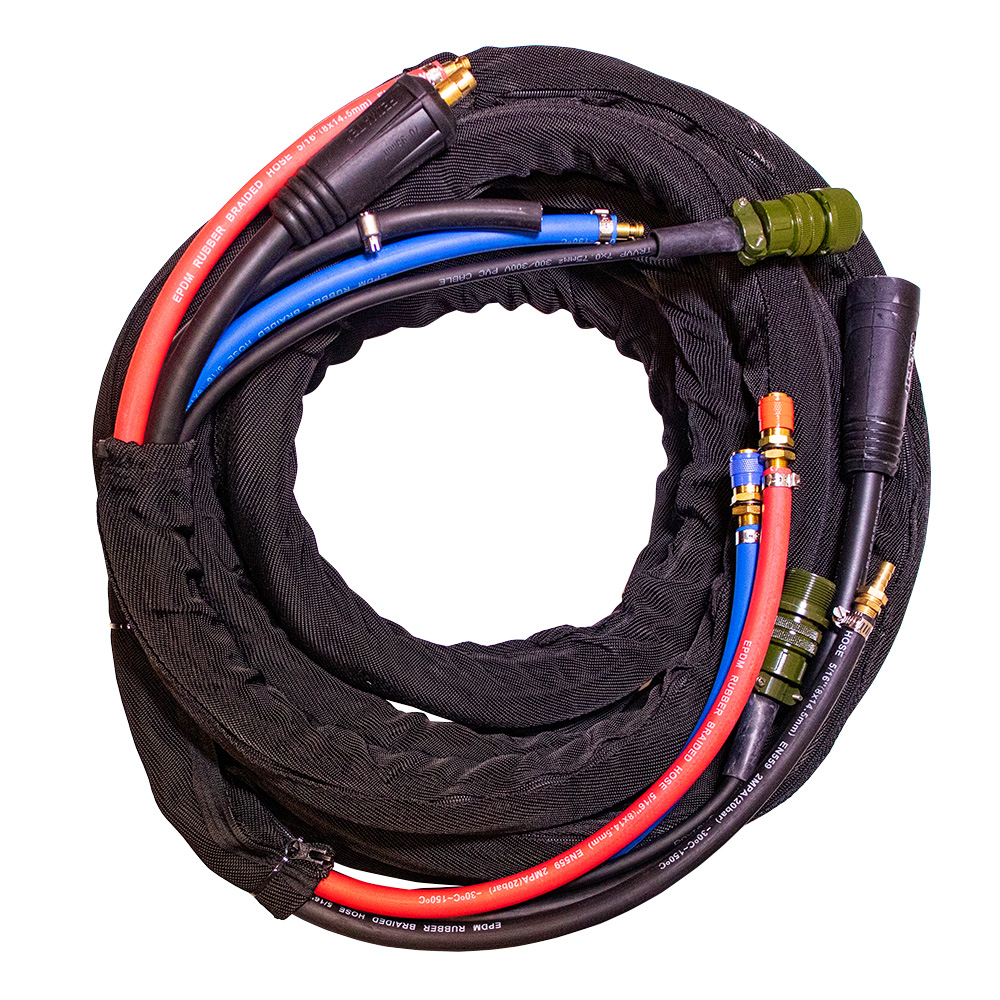 Пакет-коннектор РЕСУРС 10м, 70мм2, 10 pin, вода (650A/400A) 38522