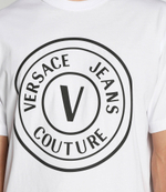 футболка Versace Jeans Couture - белый(73GAHT28CJ00T)