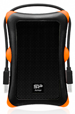 Внешний диск HDD 2.5'' Silicon Power SP020TBPHDA30S3K