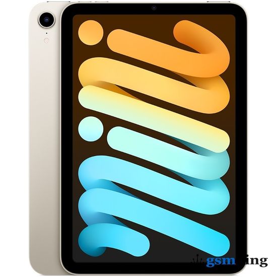 Apple iPad Mini 6 2021 64Gb Wi-Fi Starlight «Сияющая звезда» MK7P3RU/A