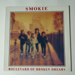 Винтажная виниловая пластинка LP Smokie Boulevard Of Broken Dreams (Germany 1989)