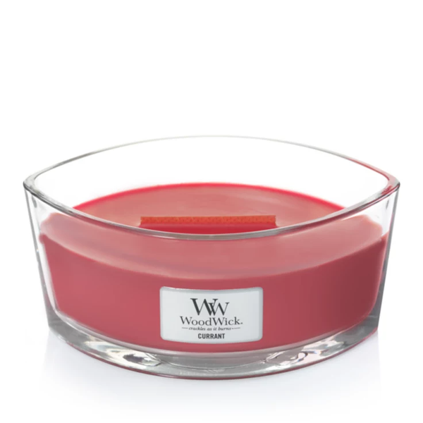 WoodWick Currant 453 g.- Свеча Элипс Смородина