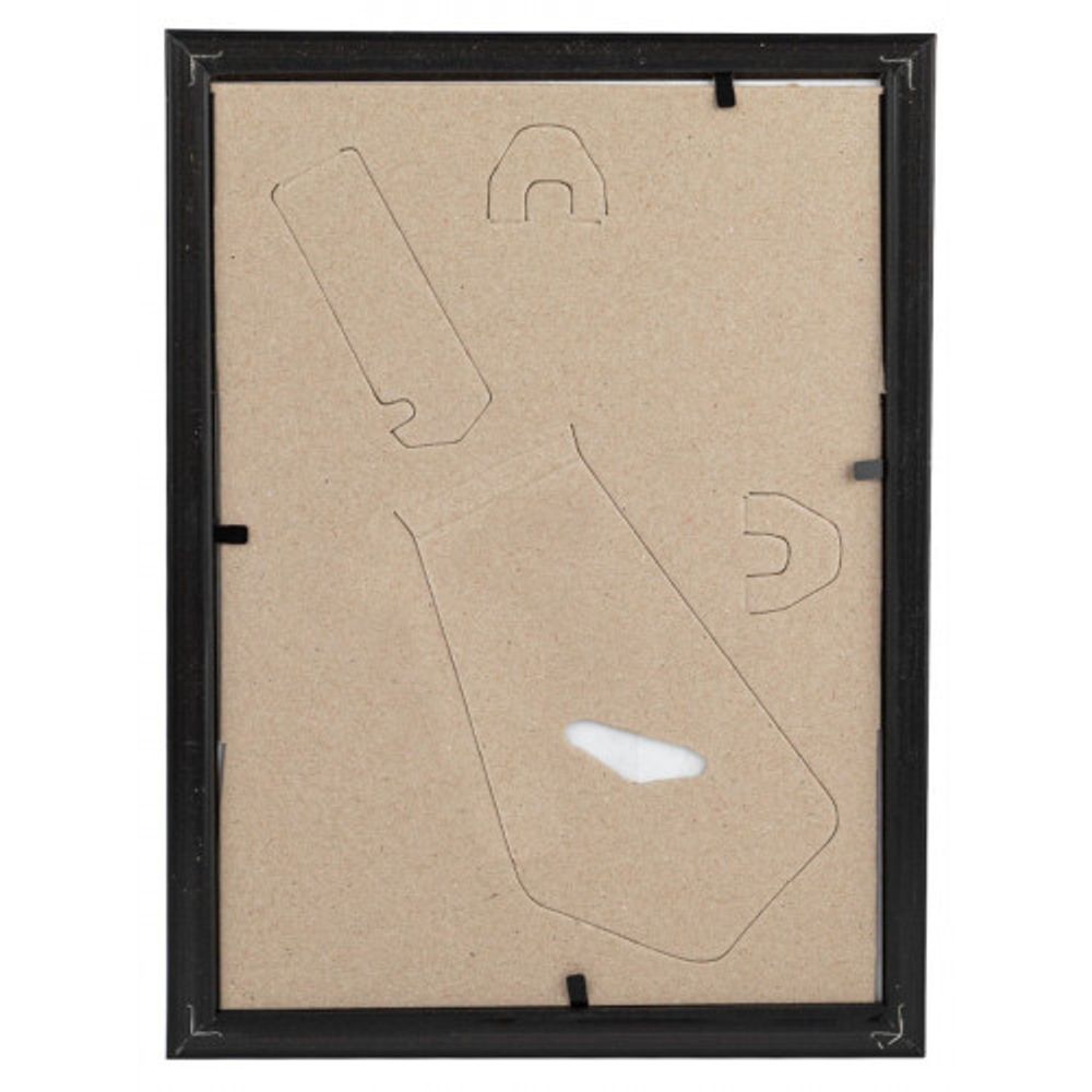 Фоторамка Image Art Радуга 15х21 пластиковая со стеклом синий металлик