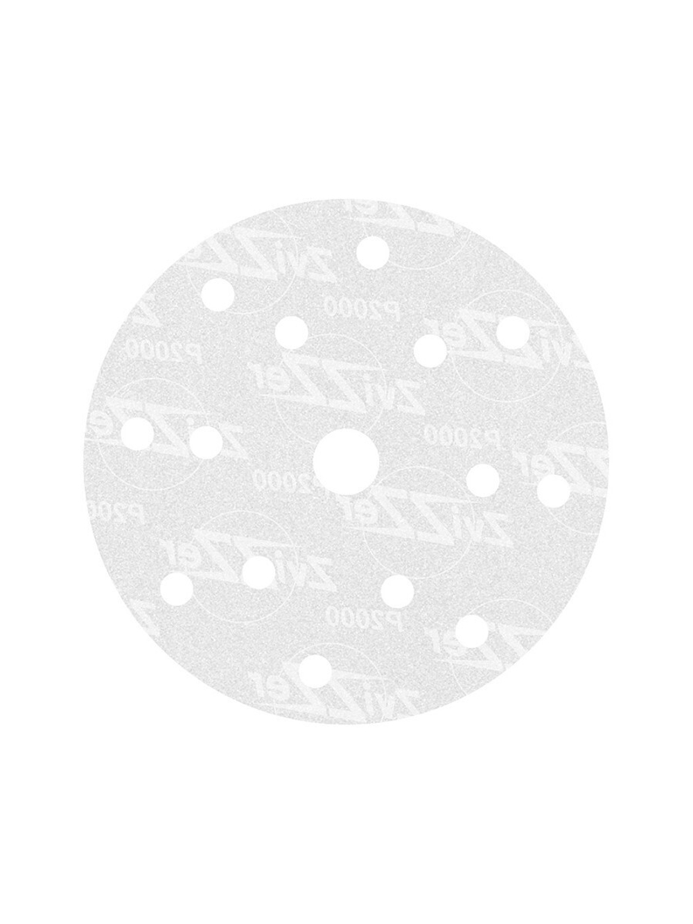 ZviZZer - P2000 Абразивный круг на пленке, 15 отв. 150мм (Sanding film) 1шт