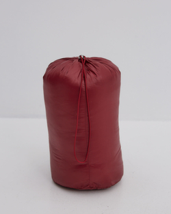 Пуховик бордовый