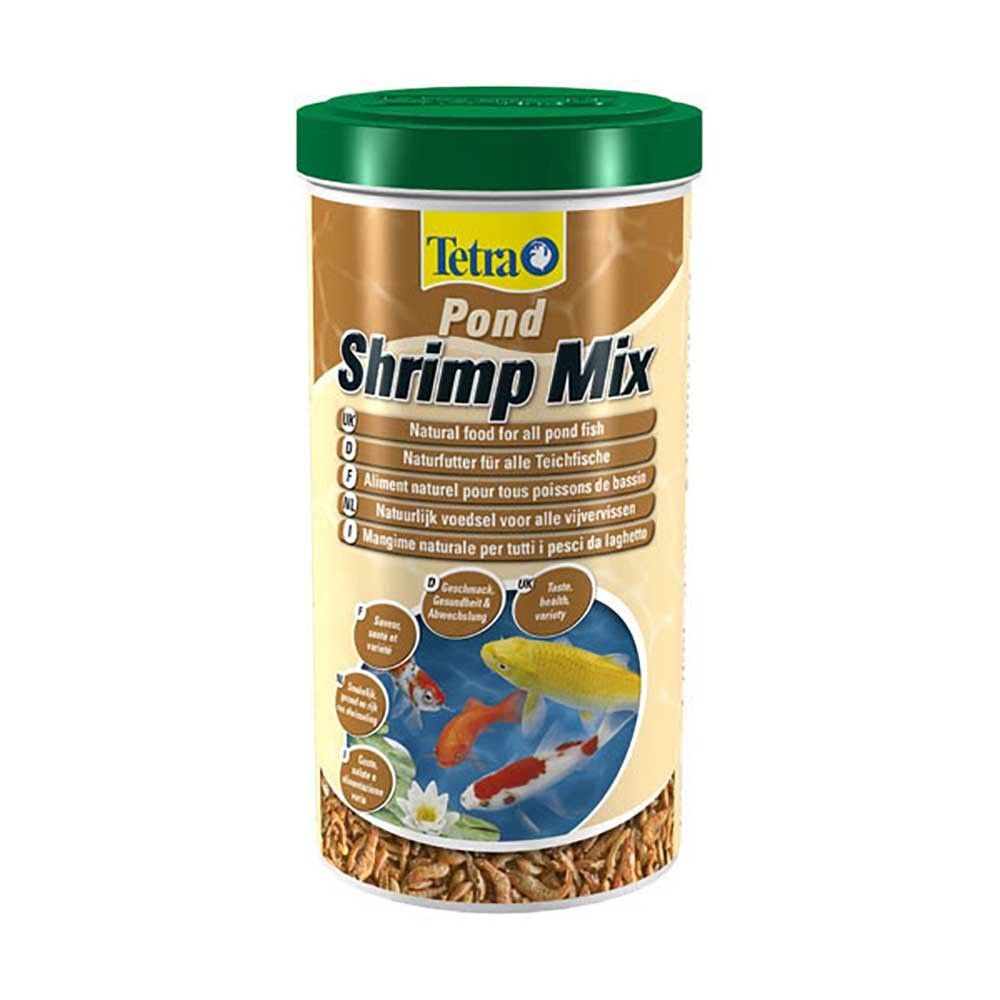 Tetra Pond Shrimp Mix 1 л - корм для прудовых рыб (смесь из креветок и гаммаруса)