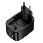 Складное зарядное устройство Hoco CS102A PD30W+QC3.0 (black)