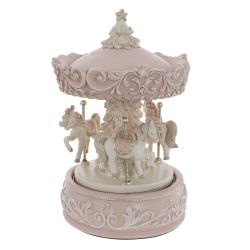 GAEM Фигурка декоративная "Карусель" (муз, движ), L11 W11 H18 см, 2в.