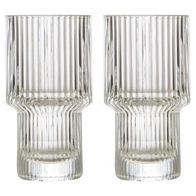 Набор стеклянных стаканов, 200 мл, 2 шт.