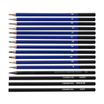 Набор художественный Alingar, 96 предм в пенале(цвет,ч/г,уголь.карандаши,ластик,наждач.блок,точилка, растирка,кисть,удлин для каран,скетчбук)