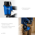 Пневматический кровельный нейлер для барабанных гвоздей ЗУБР CRN (22-45 мм), Профессионал (31920)