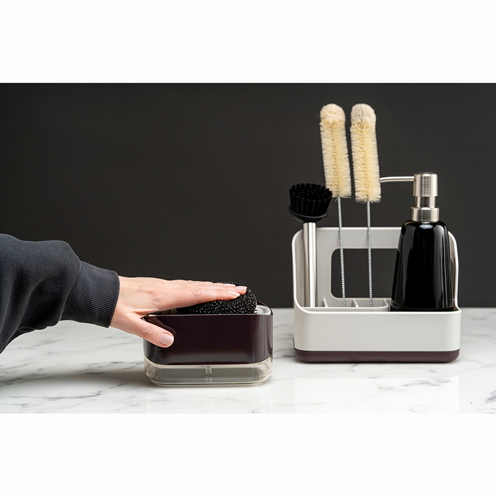 Органайзер для раковины ronja, 19х10,5х14,6 см, светло-серый