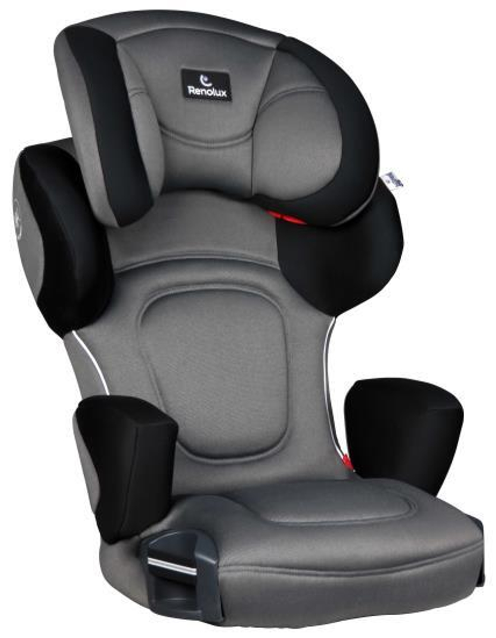 Детское автокресло Renolux Neweasy гр. 2/3 (Чёрный/серый)
