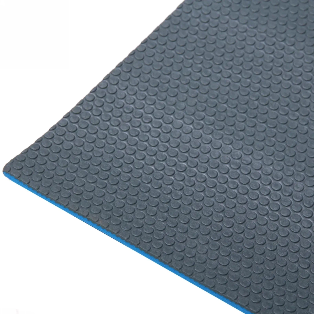 Коврик для йоги 6 мм 61х173 см Однотонный (2х сторонний), микс цветов