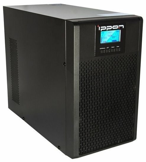 ИБП с двойным преобразованием IPPON Innova G2 Euro 3000, Schuko, черный (COM, USB)
