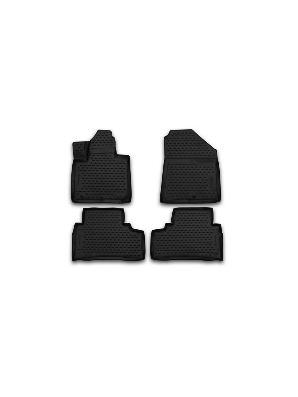 Коврики в салон для KIA Sorento Prime (III,IIIr), 2014-2020, 5 CARKIA00001