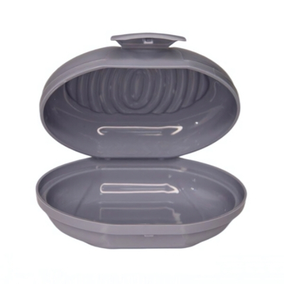 Мыльница дорожная с защелкой (цвет в ассортименте),