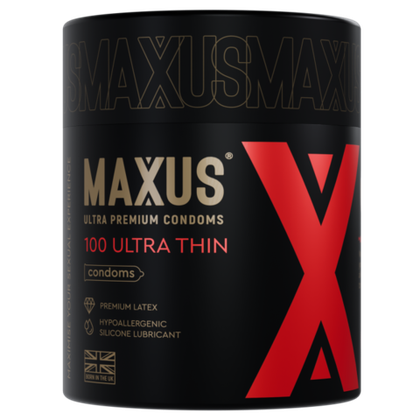 MAXUS SO MUCH SEX 100 ШТ SENSITIVE (УЛЬТРАТОНКИЕ)