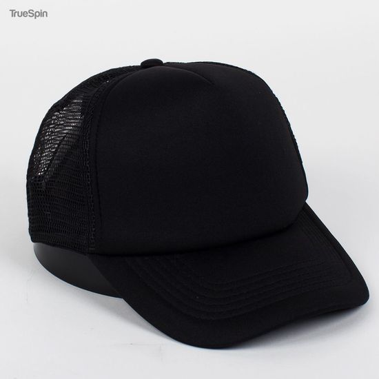 Бейсболка TRUESPIN Basic Trucker Black