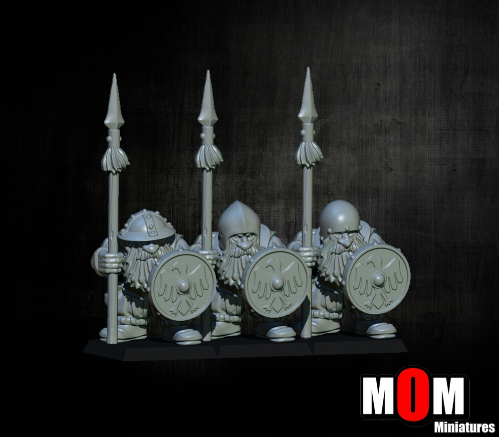 Dwarf with Pikes