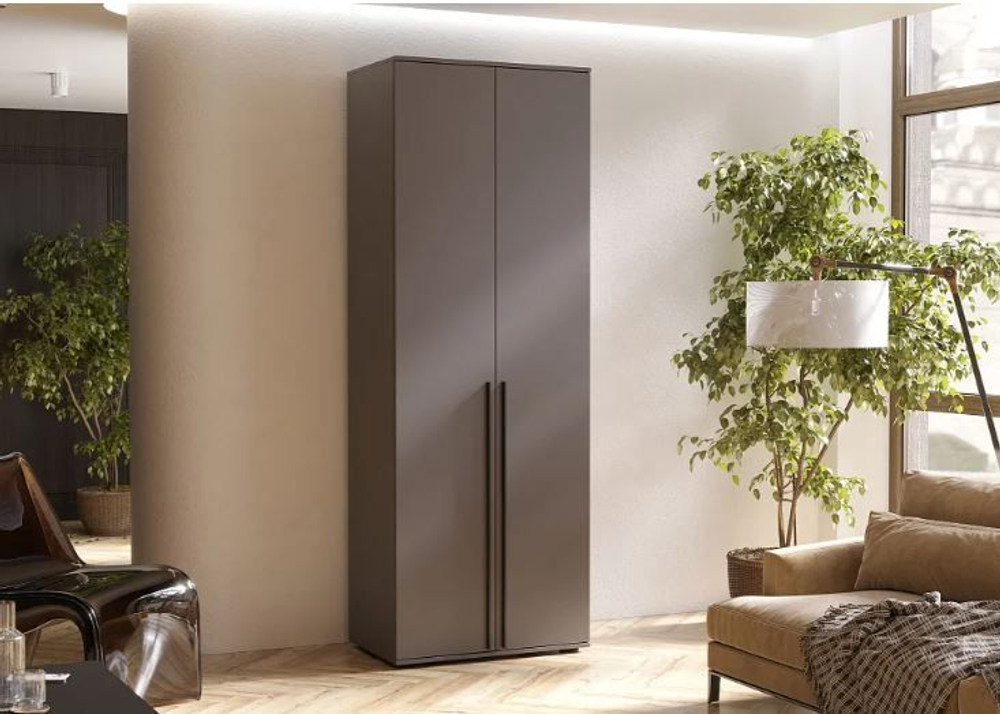 Шкаф 2-х створчатый Норд 800 графит