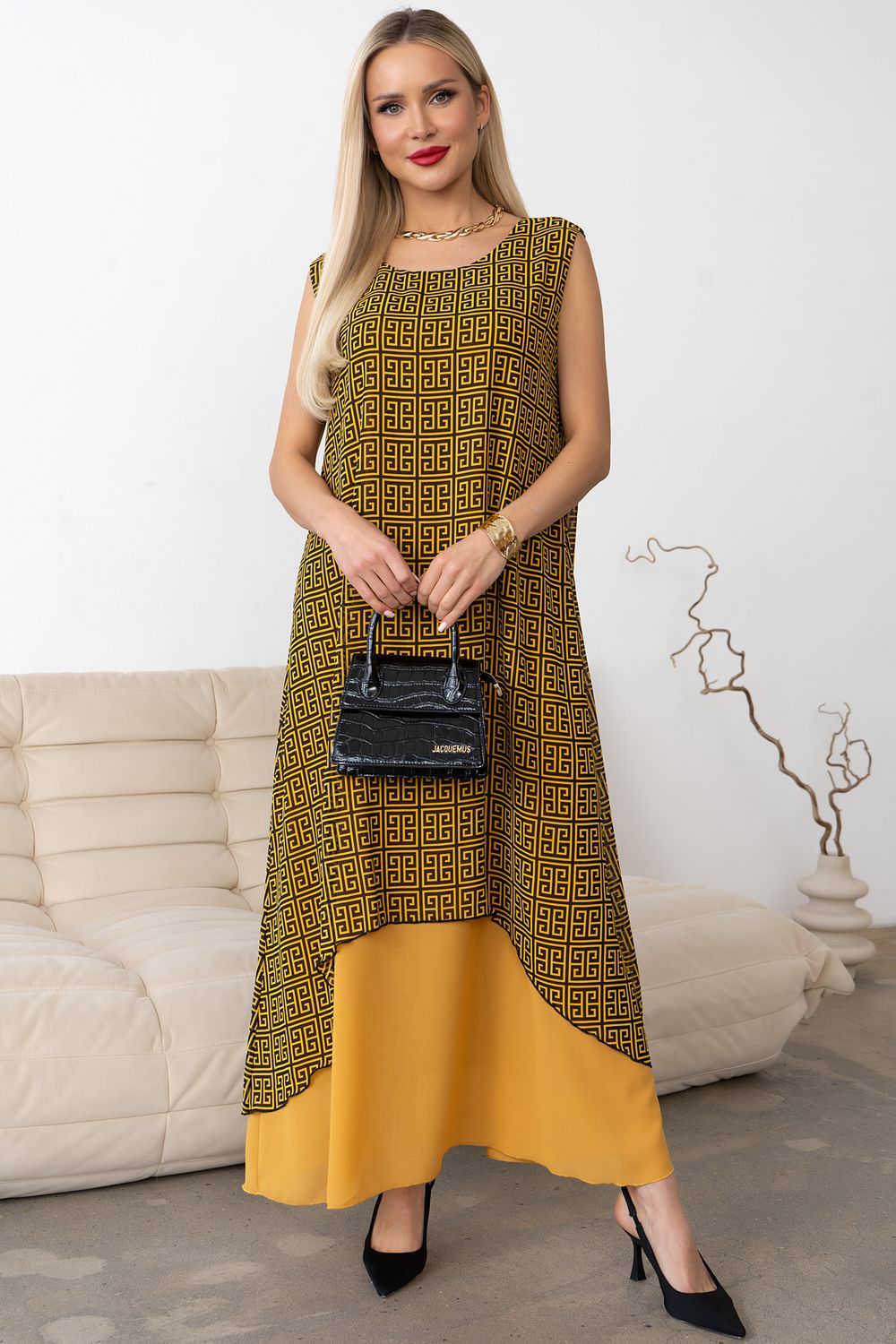 Платье Велла (желтый) Р11-1171/8 Nikol