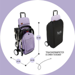 Детская прогулочная коляска Nuovita Anima lilla, Argento / Сиреневый, Серебряный