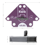 45 LBS Kwik on/off SM1631 Магнитный фиксатор